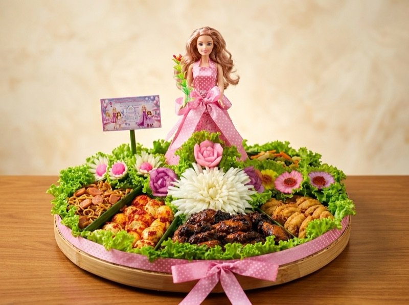 Tumpeng Barbie Ultah Anak