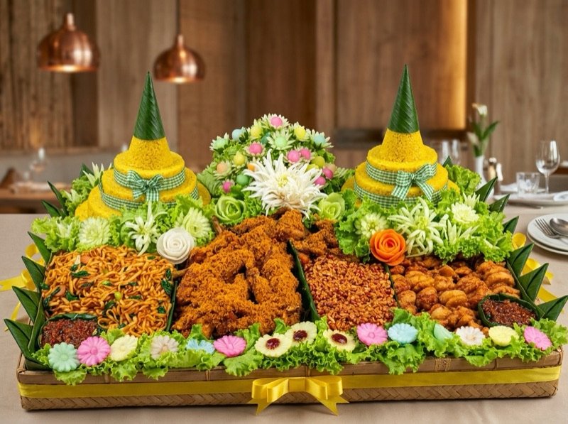Tumpeng Tingkat Peresmian Kantor